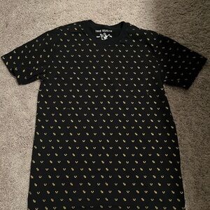 True Religion Black Patterned Men's Shirt